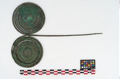 Foto von Bronzedoppelspiralnadel (NHMW-PRAE-002301)